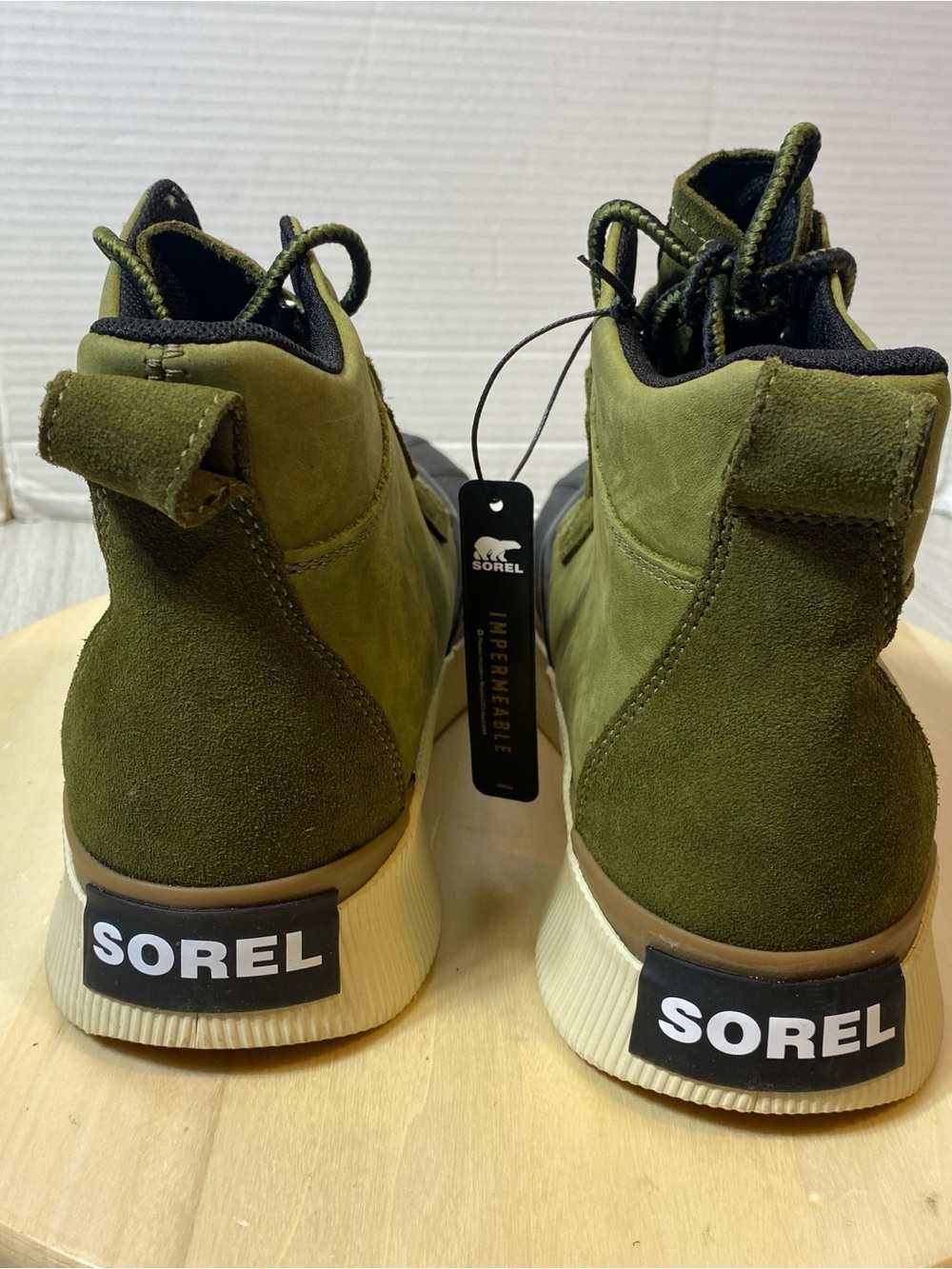 Sorel Explorer Joan Waterproof Olive Green Duck Boots Women's Size 11 / EU 42 EU - Picture 5 of 10